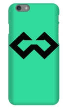 Cereal_Wars iPhone Phone Case (Black Out Logo)