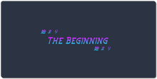 The Beginning  XXL Gaming Mousepad