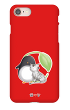 Penguin and ktten iPhone Phone Cases