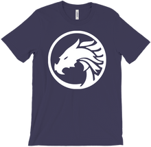 QcDragonz T-Shirts White Logo
