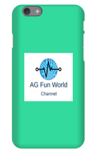 AG Fun World iPhone Phone Cases