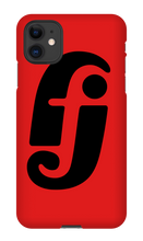 drumfacejames iPhone Case (Black Logo)