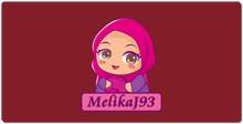 MelikaJ93 Logo XXL Gaming Mousepad