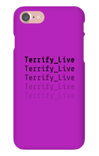 terrify_live iPhone Phone Cases