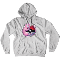 Mew on Pokeball Hoodie