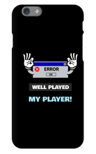 zebbson Well played iPhone Case