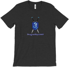 dragonslayer_668 T-Shirts (Shield White Letters)