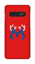 Blue logo Samsung Phone Cases