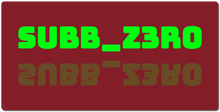 subb_z3r0 XXL Gaming Mousepad