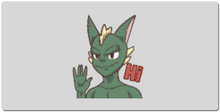 JayTheDay Hi XXL Mousepad
