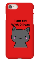 I am a cat iPhone Phone Cases