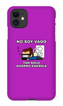 Funda teléfono iPhone No Soy Vago