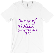 feingeschmack TV T-Shirt (schwarz/weiß)