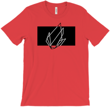 Abstract Emblem Tee Black Tee