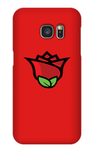 Cover Samsung (Rosa rossa senza scritte)