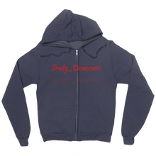 truly_demonic Zip Up Hoodie