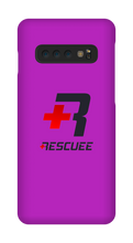 RESCUEE Samsung Phone Case Black and Red Logo