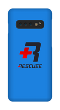 RESCUEE Samsung Phone Case Black and Red Logo