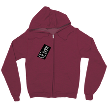 Censor Zip Up Hoodie