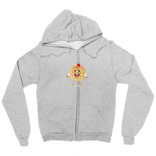 Waffle Cool Zip Up Hoodie