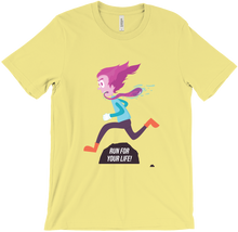 T-Shirts Cool Character Design - Run For Your Life