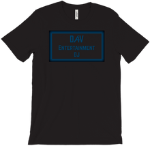 D4V Entertainment T-Shirt Logo Blue