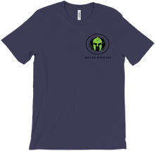 welshh_spartan T-Shirts black/green logo