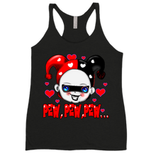 tanktop-women-racerback pew pew pew