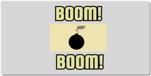 Boom deskmat