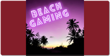 Beach Gaming Neon Sunset XXL Gaming Mousepad