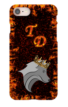 T D + Logo iPhone Phone Cases
