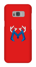 Blue logo Samsung Phone Cases