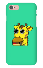 lexxlegion hamburger giraffe  iPhone Phone Cases