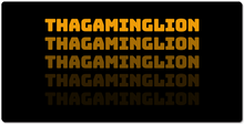 thagaminglion XXL Gaming Mousepad