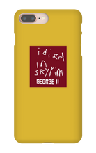 Knick's art on phonecase