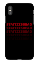 staticisdead iPhone Phone Cases