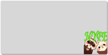 Hype Emote XXL Gaming Mousepad