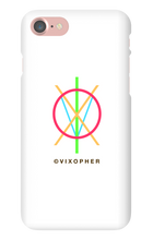 VIXOPHER CENTERED LOGO iPHONE CASE