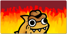 This is fine XXL mousepad