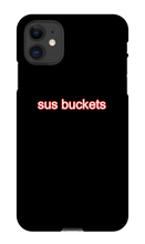 sus_buckets iPhone Phone Cases