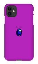 Blue is sus iPhone Phone Cases