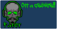 Fater - Ott a csöves gaming mousepad