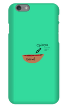 quinoa bowl iPhone case