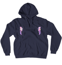 Kitsune Diablow vs Chibi Diablow Hoodie