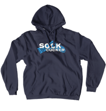 sockcucker blue Hoodies (No-Zip/Pullover)