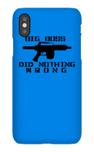 Big Boss Did Nothing Wrong iPhone Phone Case