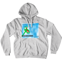 dino indie gaming Hoodie no zip