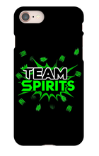 Team Spirits Green Theme iPhone Phone Cases