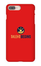 Talent Begins iPhone Case