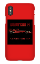 europeanf1championchip iPhone Phone Cases